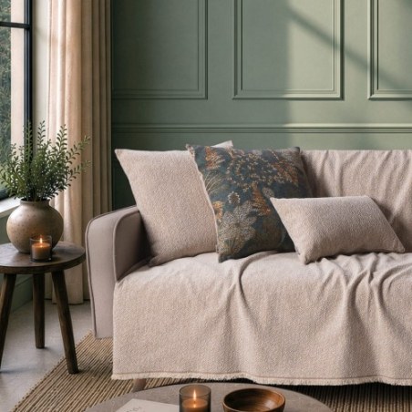 Ριχτάρι Teoran Dayton 02 Beige - Τετραθέσιο 180x350cm