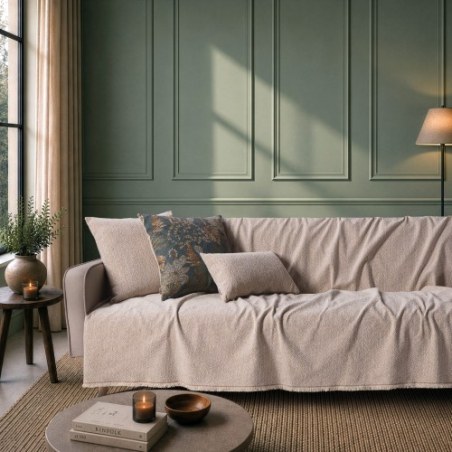 Ριχτάρι Teoran Dayton 02 Beige - Τετραθέσιο 180x350cm