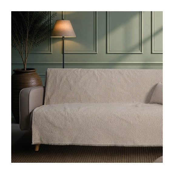 Ριχτάρι Teoran Norman 07 Taupe - Τετραθέσιο 180x350cm