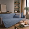 Ριχτάρι Teoran Norman 04 Denim Blue - Τετραθέσιο 180x350cm