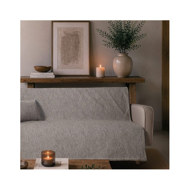 Ριχτάρι Teoran Norman 11 Grey - Τριθέσιο 180x300cm