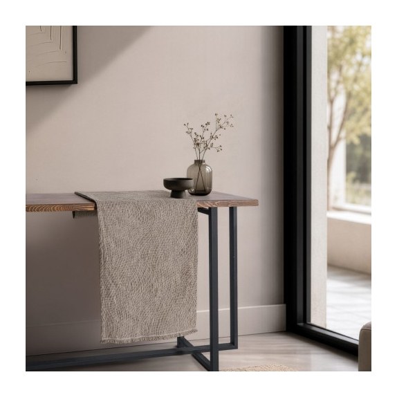 Τραβέρσα Teoran Norman 03 Light Brown - 45x180cm