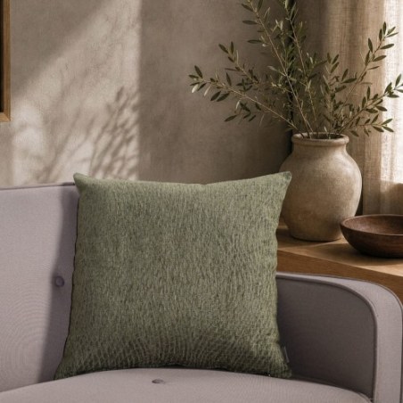Μαξιλαροθήκη Teoran Norman 16 Sage Green - 65x65cm δαπέδου με γέμιση