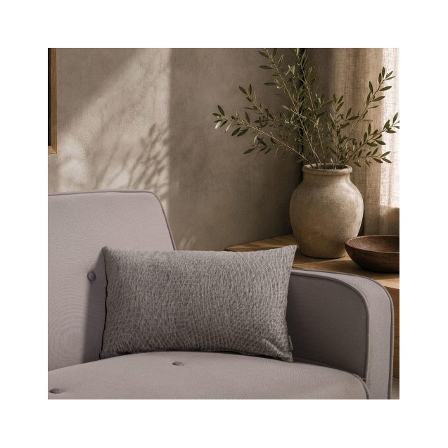Μαξιλαροθήκη Teoran Norman 11 Grey - 65x65cm...