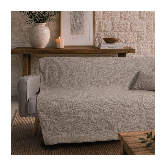 Ριχτάρι Teoran Norman 03 Light Brown - Μονοθέσιο 180x150cm