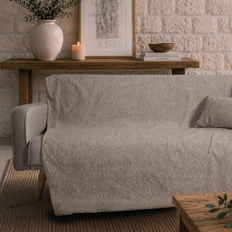 Ριχτάρι Teoran Norman 03 Light Brown - Τετραθέσιο 180x350cm