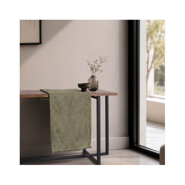 Τραβέρσα Teoran Norman 16 Sage Green - 45x180cm