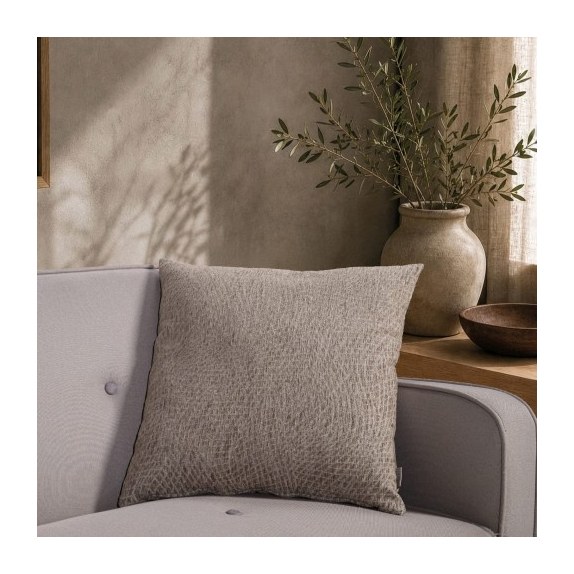 Μαξιλαροθήκη Teoran Norman 03 Light Brown - 30x50cm