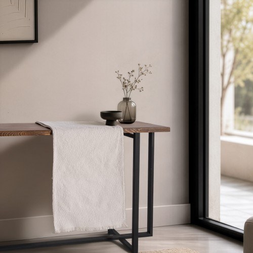 Τραβέρσα Teoran Norman 01 Off White - 45x180cm
