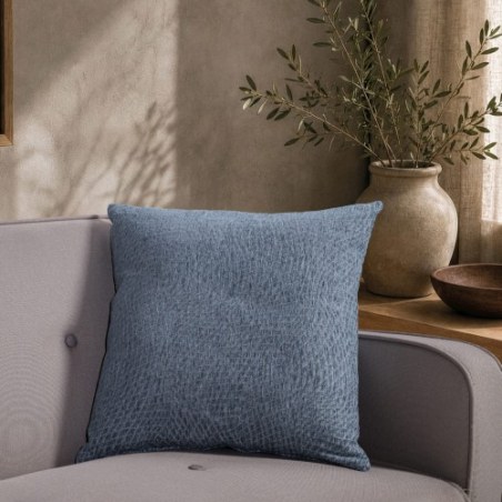 Μαξιλαροθήκη Teoran Norman 04 Denim Blue - 50x50cm