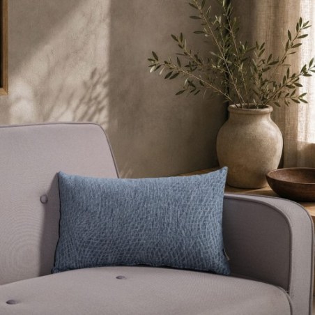 Μαξιλαροθήκη Teoran Norman 04 Denim Blue - 50x50cm