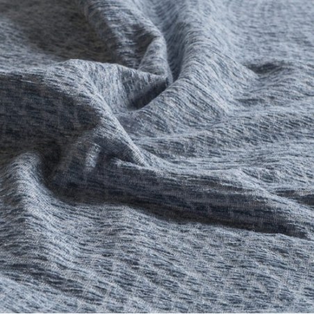 Μαξιλαροθήκη Teoran Norman 04 Denim Blue - 50x50cm με γέμιση