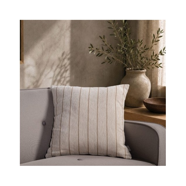 Μαξιλαροθήκη Teoran Macon 01 Natural Beige -...
