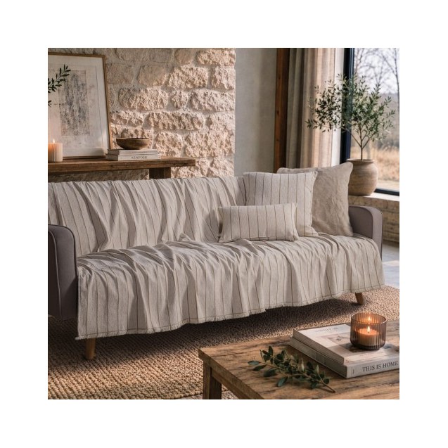 Ριχτάρι Teoran Macon 01 Natural Beige -...