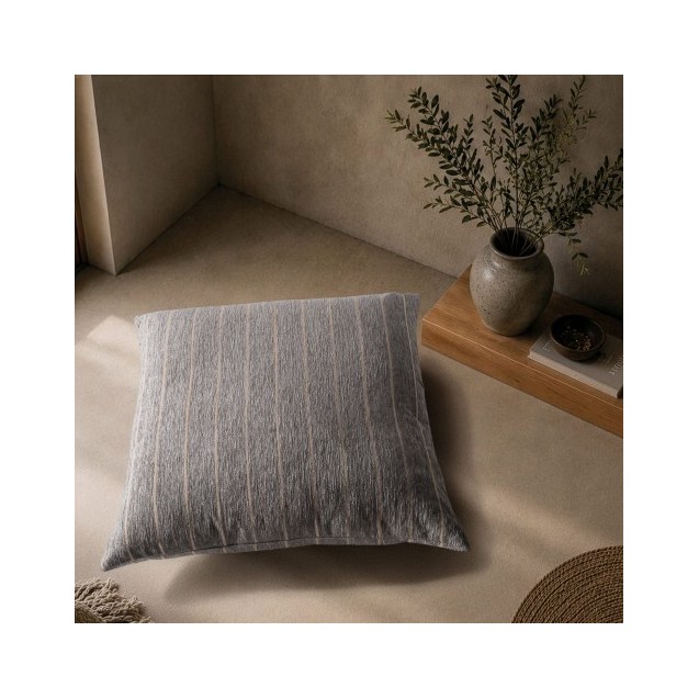 Μαξιλαροθήκη Teoran Macon 11 Charcoal Grey -...