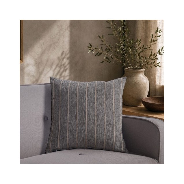 Μαξιλαροθήκη Teoran Macon 11 Charcoal Grey -...