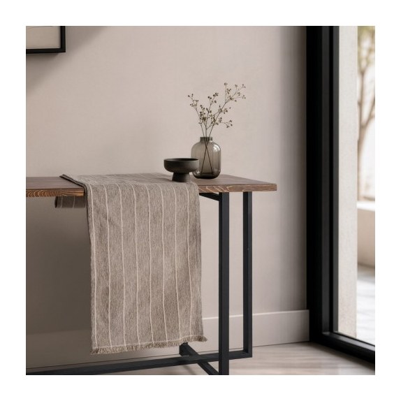 Τραβέρσα Teoran Macon 03 Light Brown - 45x180cm