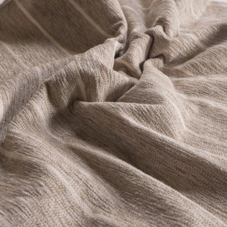 Μαξιλαροθήκη Teoran Macon 03 Light Brown - 30x50cm με γέμιση