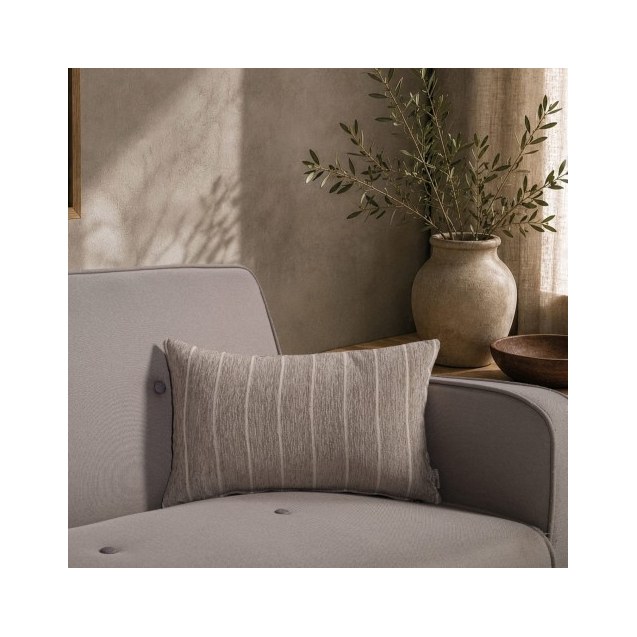 Μαξιλαροθήκη Teoran Macon 03 Light Brown - 50x50cm