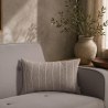 Μαξιλαροθήκη Teoran Macon 03 Light Brown - 50x50cm