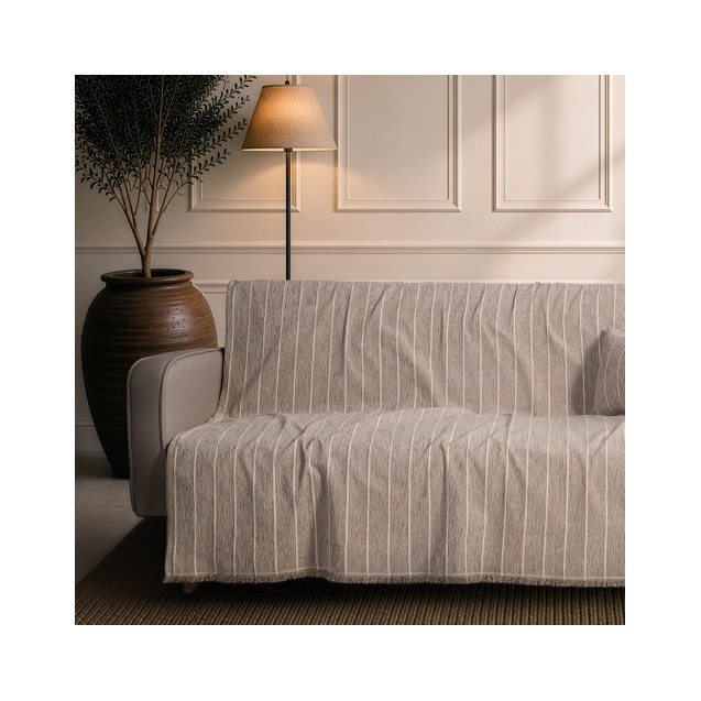 Ριχτάρι Teoran Macon 03 Light Brown - Μονοθέσιο...