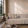 Ριχτάρι Teoran Macon 03 Light Brown - Μονοθέσιο 180x150cm