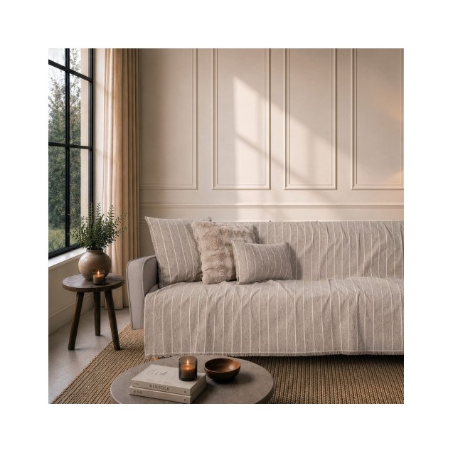 Ριχτάρι Teoran Macon 03 Light Brown - Διθέσιο...