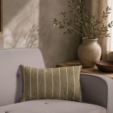 Μαξιλαροθήκη Teoran Macon 15 Sage Green - 65x65cm δαπέδου με γέμιση