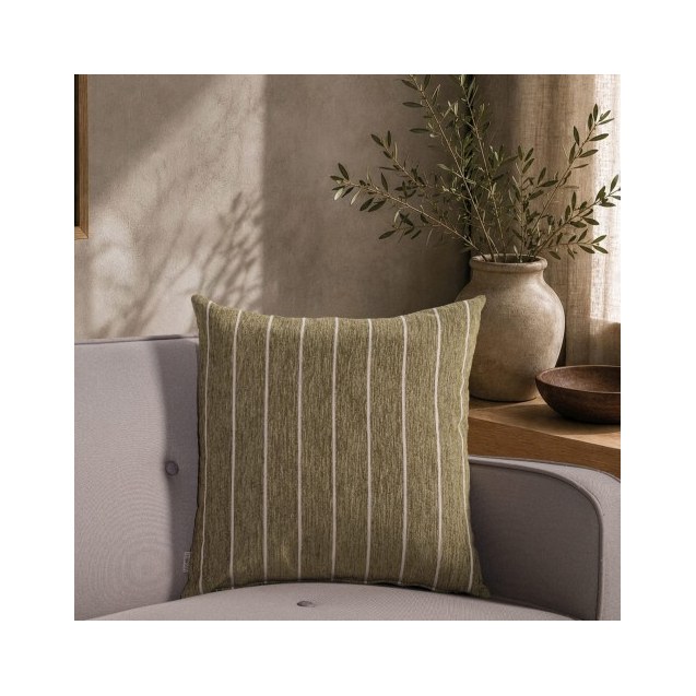 Μαξιλαροθήκη Teoran Macon 15 Sage Green - 50x50cm