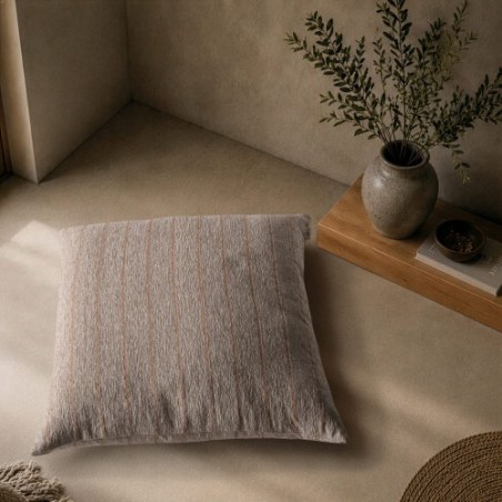 Μαξιλαροθήκη Teoran Macon 05 Light Brown Terracotta - 30x50cm