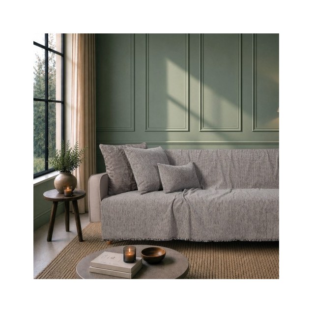 Ριχτάρι Teoran Utah 11 Grey - Τριθέσιο 180x300cm