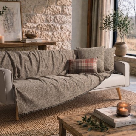 Ριχτάρι Teoran Utah 03 Warm Brown - Διθέσιο 180x250cm