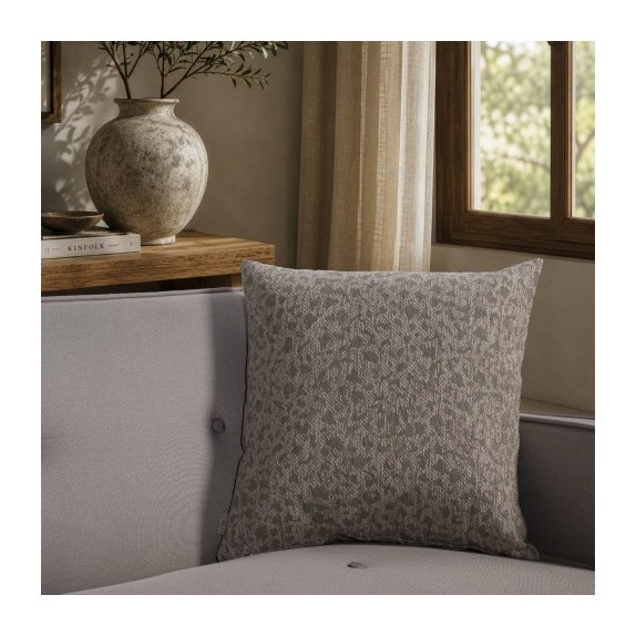 Μαξιλαροθήκη Teoran Pearland 15 Sage Taupe - 65x65cm δαπέδου