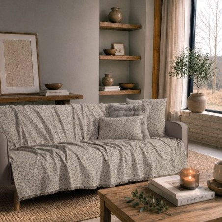 Ριχτάρι Teoran Pearland 07 Elephant - Τριθέσιο 180x300cm