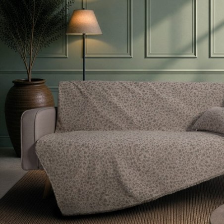 Ριχτάρι Teoran Pearland 15 Sage Taupe - Τριθέσιο 180x300cm