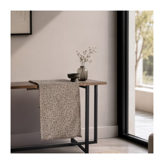 Τραβέρσα Teoran Pearland 03 Natural Taupe - 45x180cm