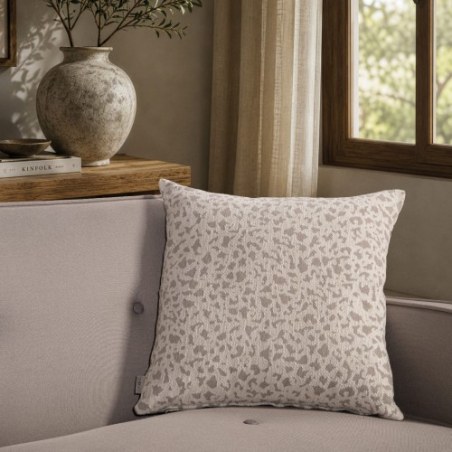 Μαξιλαροθήκη Teoran Pearland 01 Ivory - 65x65cm δαπέδου με γέμιση