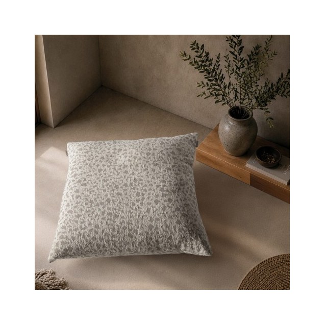 Μαξιλαροθήκη Teoran Pearland 01 Ivory - 65x65cm...