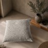 Μαξιλαροθήκη Teoran Pearland 01 Ivory - 65x65cm δαπέδου με γέμιση