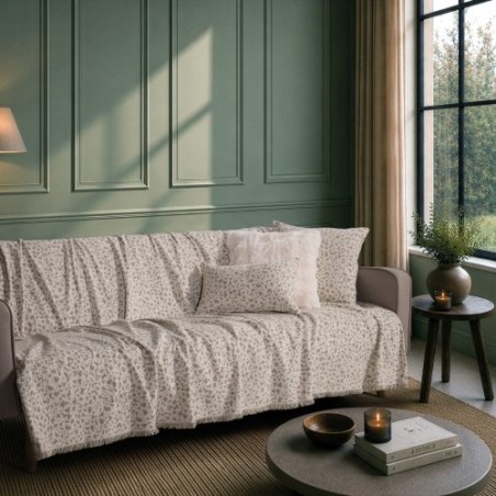 Ριχτάρι Teoran Pearland 01 Ivory - Διθέσιο 180x250cm
