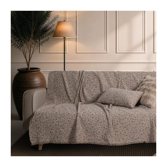 Ριχτάρι Teoran Pearland 03 Natural Taupe - Τριθέσιο...