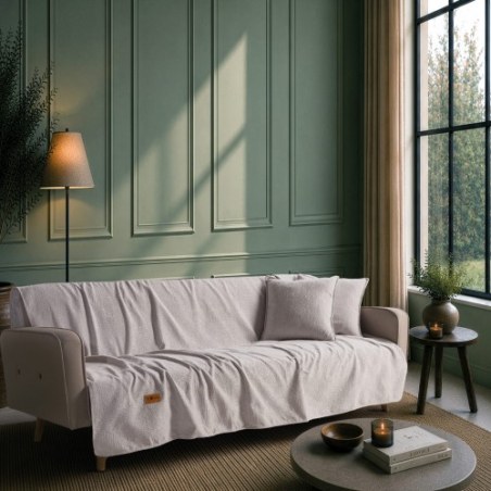 Ριχτάρι Teoran Bolton 11 Light Grey - Τριθέσιο 180x300cm