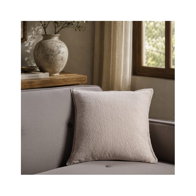 Μαξιλαροθήκη Teoran Bolton 02 Beige - 45x45cm