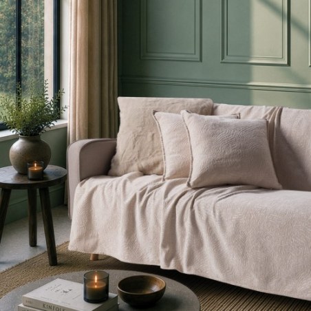 Μαξιλαροθήκη Teoran Bolton 02 Beige - 45x45cm