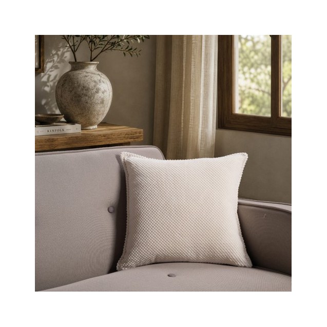 Μαξιλαροθήκη Teoran Αδιάβροχη Pearl 01 Ivory -...