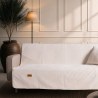 Ριχτάρι Teoran Αντιολισθιτικό Αδιάβροχο Pearl 01 Ivory - Τριθέσιο 180x300cm