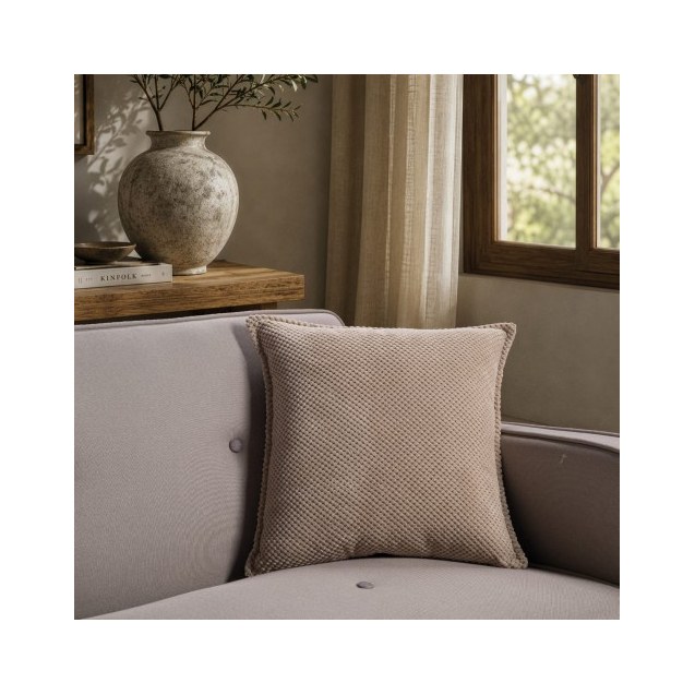 Μαξιλαροθήκη Teoran Αδιάβροχη Pearl 02 Beige -...