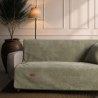 Ριχτάρι Teoran Αντιολισθητικό Αδιάβροχο Pearl 15 Sage Green - Μονοθέσιο 180x150cm