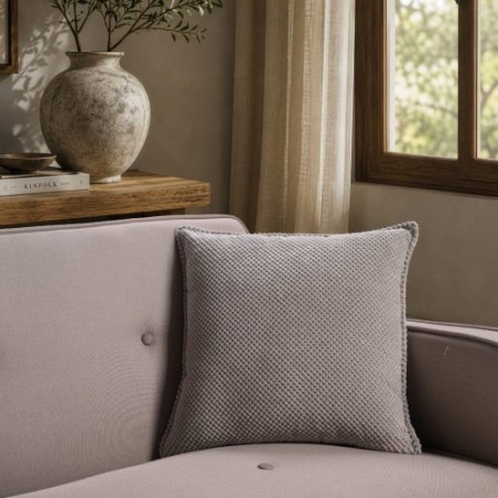 Μαξιλαροθήκη Teoran Αδιάβροχη Pearl 11 Grey - 45x45cm