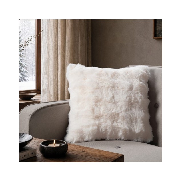 Μαξιλαροθήκη Teoran Haaland 01 Ivory - 45x45cm